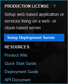 Setting Up Deployment Server